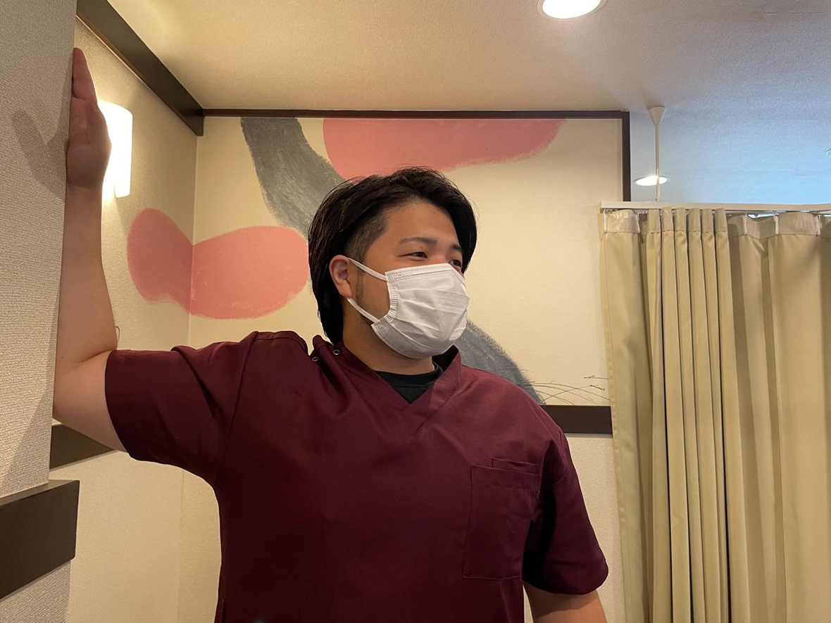 前胸部ストレッチ