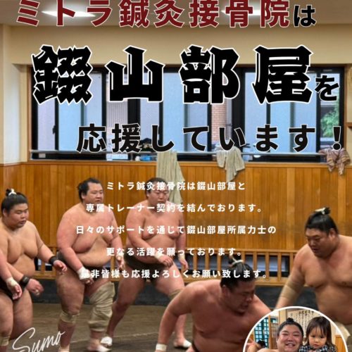 錣山部屋朝稽古ツアー